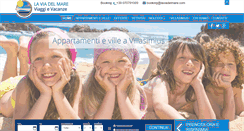 Desktop Screenshot of laviadelmare.com